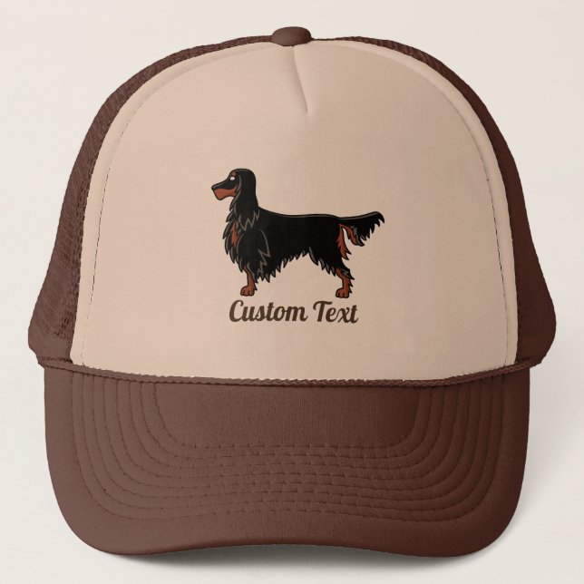 Gorro de camión de iconos de Gordon Setter (Anverso)