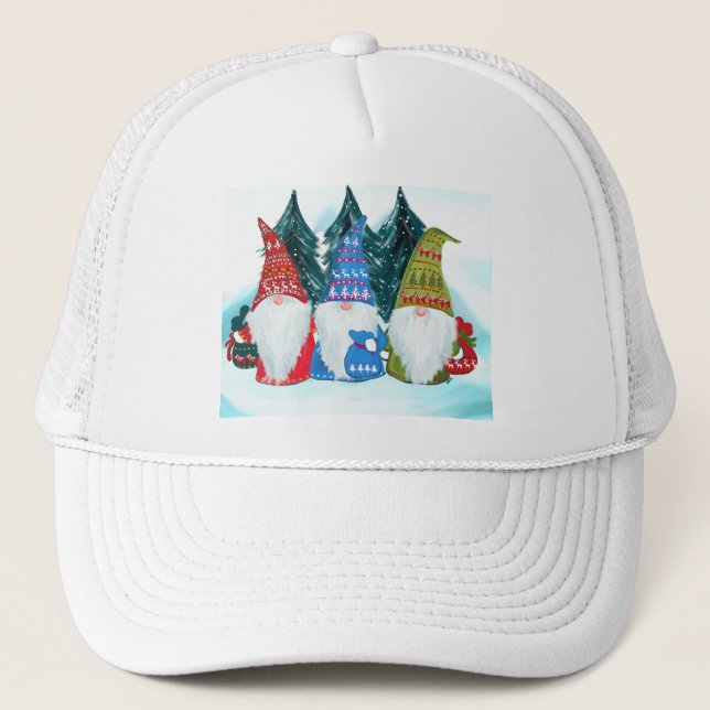 GORRO DE CAMIONERO GNOMOS (Anverso)