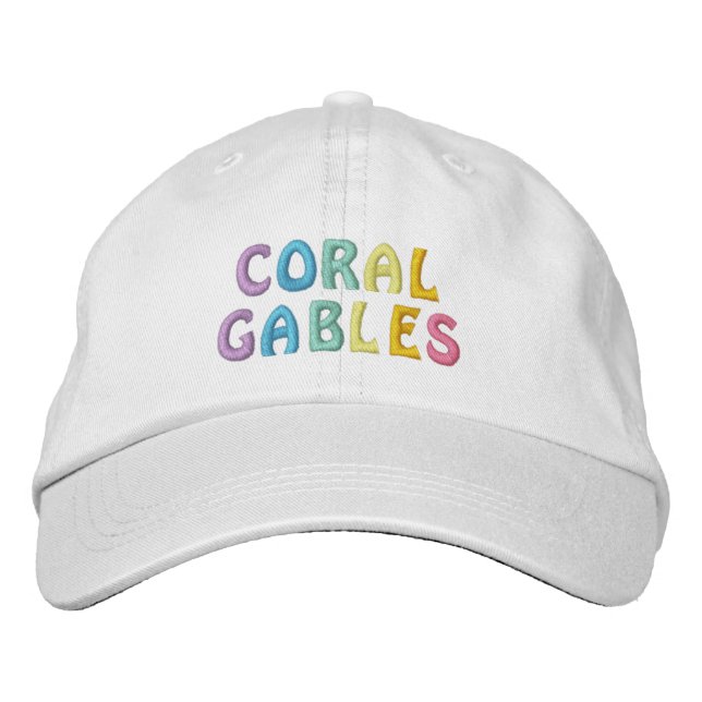gorro de CORAL GABLES (Anverso)