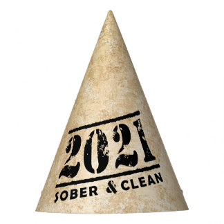 Gorro De Fiesta 2021 Sober & Clean celebra la Sobriedad de la Recu
