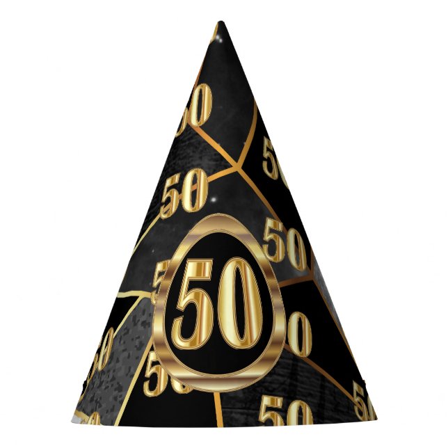 Gorro De Fiesta 50 cumpleaños (Anverso)