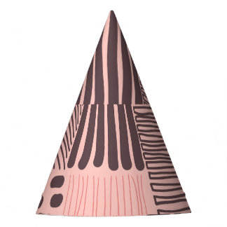 Gorro De Fiesta abstracto moderno: textura inmaculada.