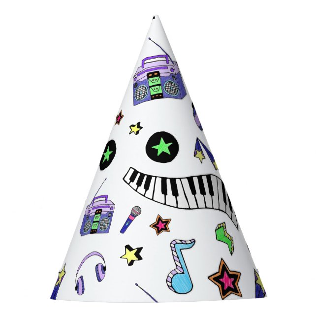 Gorro De Fiesta Activar la música (Anverso)