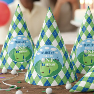 Gorro De Fiesta Agujero En Un Golf Primer Cumpleaños