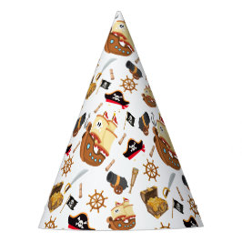 Gorro De Fiesta Ahoy Matey Pirate Birthday