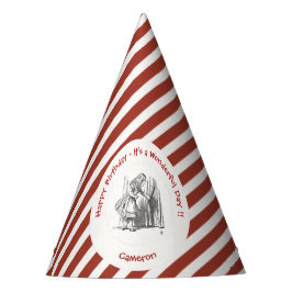 Gorro De Fiesta Alicia en el cumpleaños de la tierra de las maravi