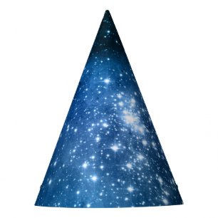 Gorro De Fiesta Amantes de la Galaxia Espacio Estrellado Cielo Azu