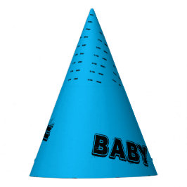 GORRO DE FIESTA AMAR A BABY_BLUE TAN CUIDADO