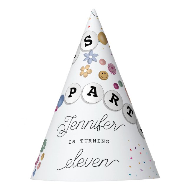 Gorro De Fiesta Amistad Pulsera Chica Joyería Fiesta de Cumpleaños (Anverso)