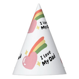 Gorro De Fiesta Amo A Mi Papá