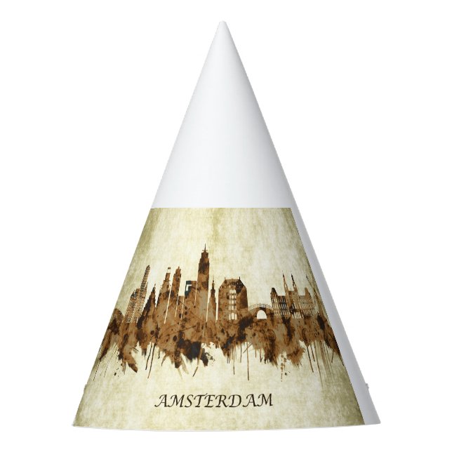 Gorro De Fiesta Ámsterdam Países Bajos (Anverso)