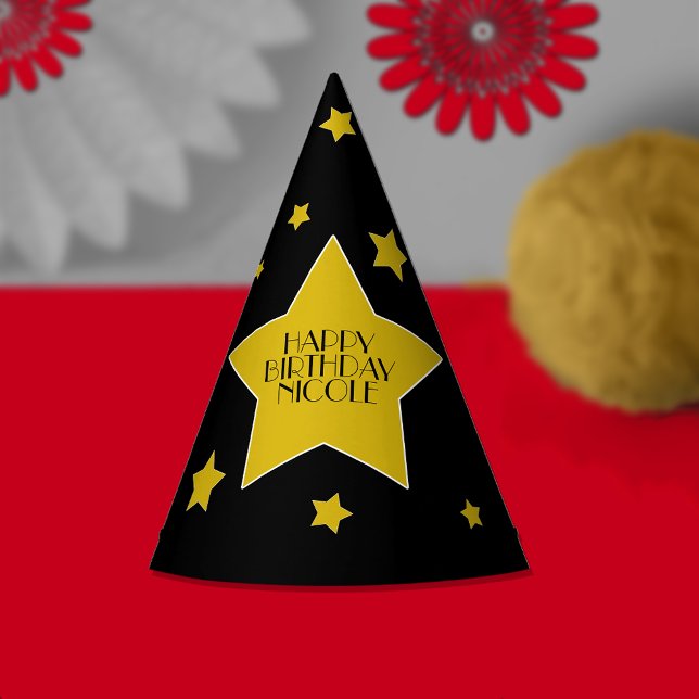 Gorro De Fiesta Aniversario de la Feliz Cumpleaños de Hollywood (Subido por el creador)