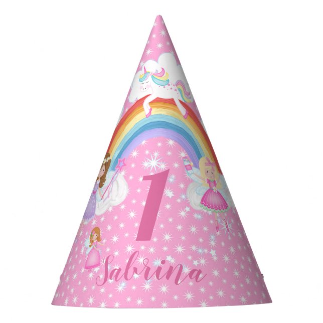 Gorro De Fiesta Aniversario de los niños del Jardín de los Hados E (Anverso)