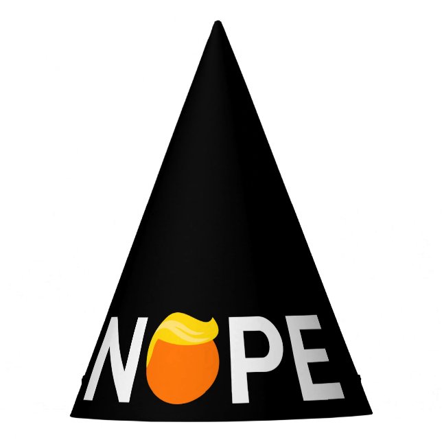 Gorro De Fiesta Anti-Trump - Edición Nope (Anverso)