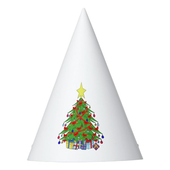 Gorro De Fiesta árbol de Navidad (Anverso)