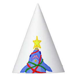 Gorro De Fiesta Árbol de navidad del tiburón