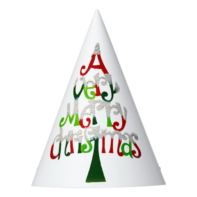 Gorro De Fiesta Árbol de Navidad muy divertido (Anverso)