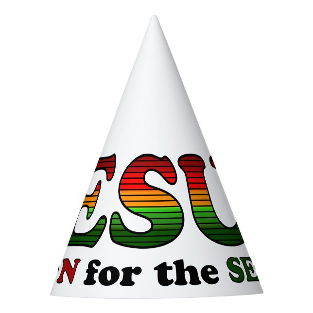 Gorro De Fiesta Árboles de navidad de Jesús (Anverso)