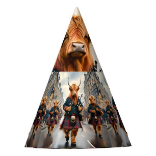 Gorro De Fiesta Armonía de las Tierras Altas: Banda de Vaca de las
