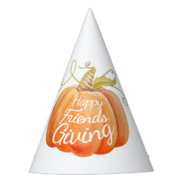 Gorro De Fiesta Arte acuarela de calabaza de juguete