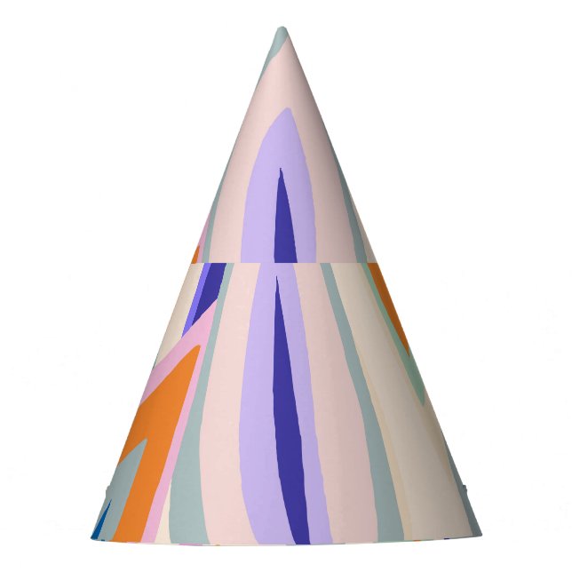 Gorro De Fiesta Arte de verano: Patrón de collage creativo (Anverso)