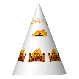 Gorro De Fiesta Artesanados "Halloween Feliz" dan miedo