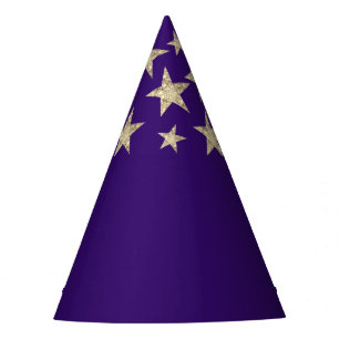 Gorro De Fiesta Asistente para estrellas de color púrpura Fiesta G