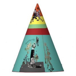 Gorro De Fiesta Asistente para Fiesta de Ilustraciones auténticos