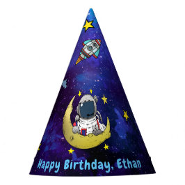 Gorro De Fiesta Astronauta y luna