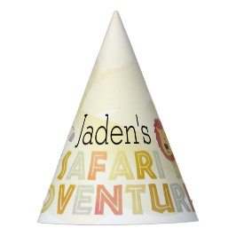Gorro De Fiesta Aventura Safari Cumpleaños