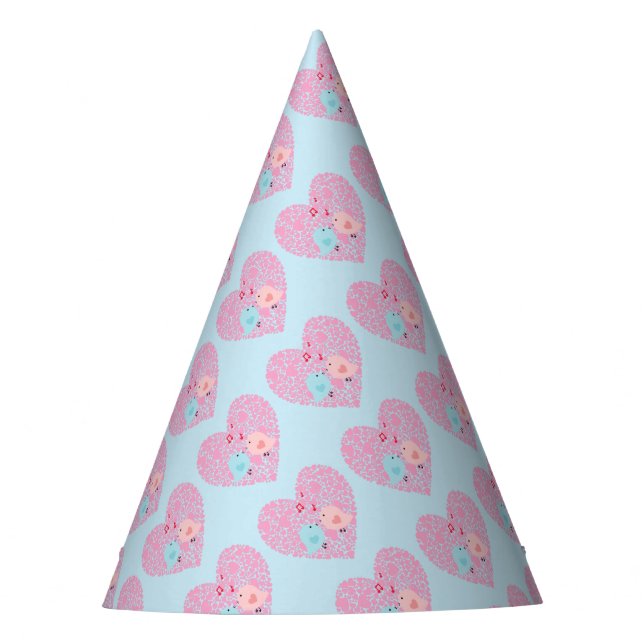 Gorro De Fiesta Aves de amor (Anverso)