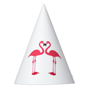 Gorro De Fiesta aves flamingo