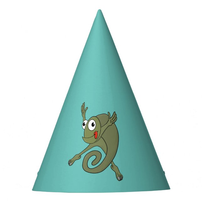 Gorro De Fiesta Awesome Chameleon (Anverso)