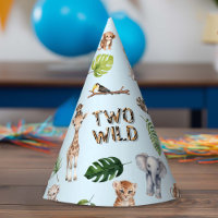 Azul Dos Salvaje Cumpleaños número 2 Animales de l