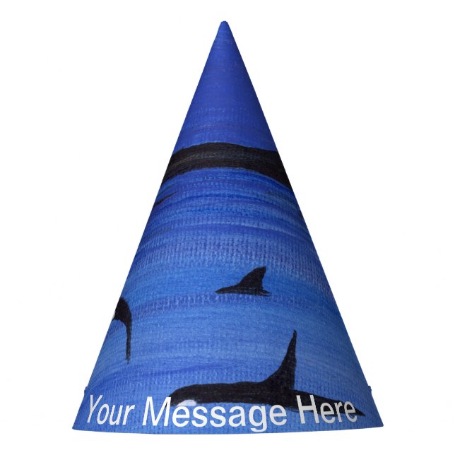 Gorro De Fiesta Ballenas asesinas (Anverso)