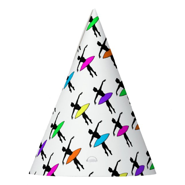 Gorro De Fiesta Ballerina Neon Ballet Dancers Dance Class (Izquierda)