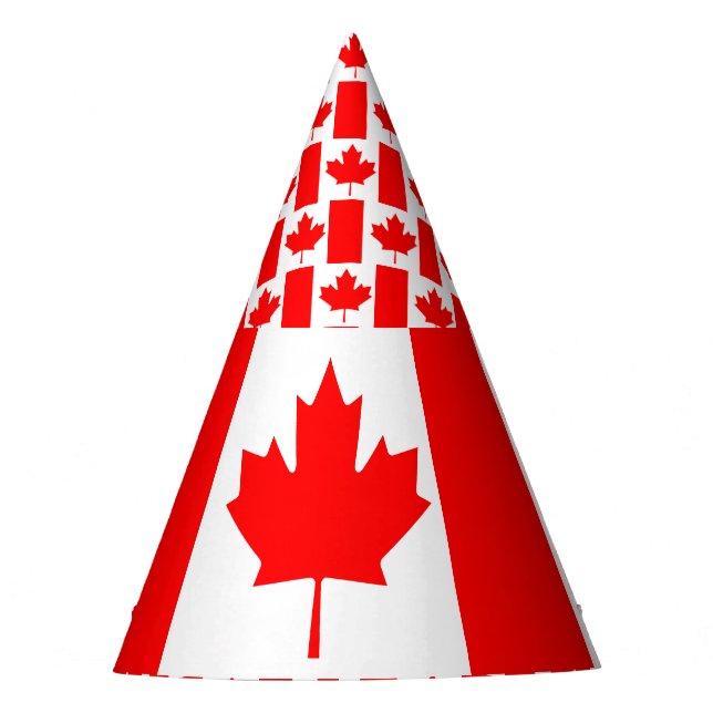 Gorro De Fiesta Bandera canadiense (Anverso)