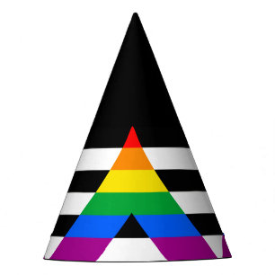 Gorro De Fiesta Bandera de aliado LGBTQ+