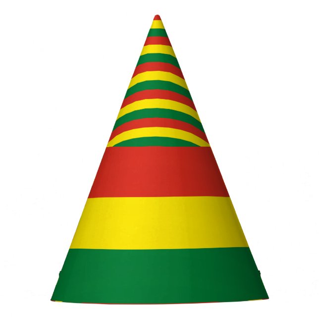 Gorro De Fiesta Bandera de Bolivia (Anverso)