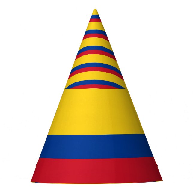 Gorro De Fiesta Bandera de Colombia (Anverso)