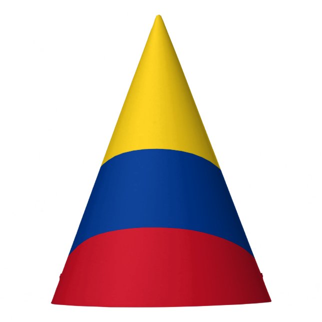 Gorro De Fiesta Bandera de Colombia (Anverso)