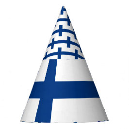 Gorro De Fiesta Bandera de Finlandia