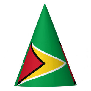 Gorro De Fiesta Bandera de Guyana