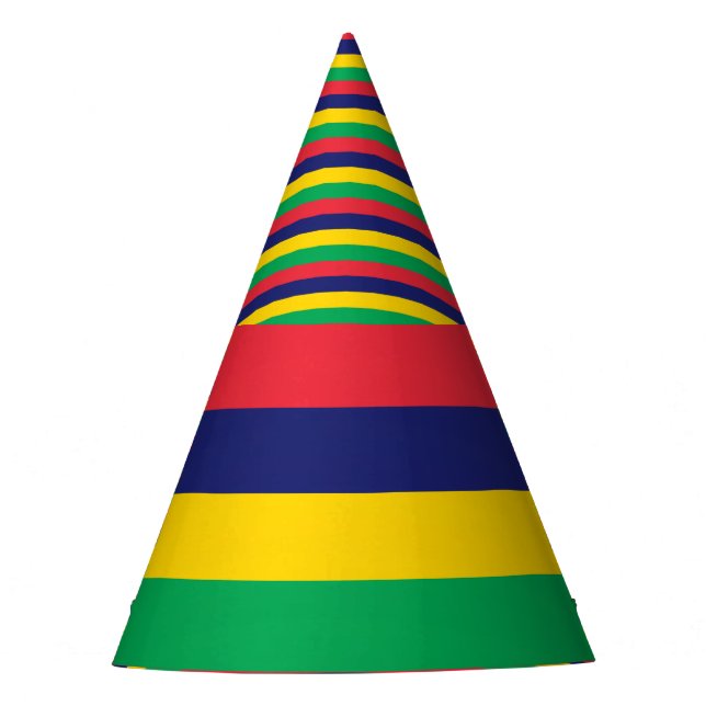 Gorro De Fiesta Bandera de Mauricio (Anverso)