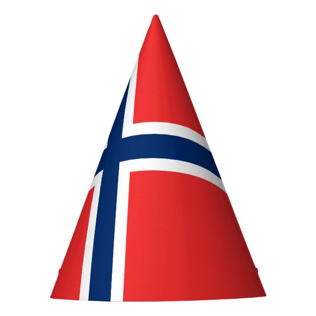 Gorro De Fiesta Bandera de Noruega (Anverso)
