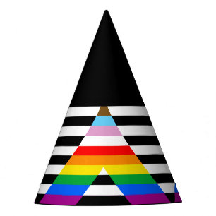 Gorro De Fiesta Bandera de orgullo de progreso aliado