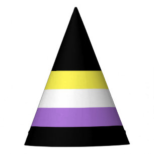 Gorro De Fiesta Bandera de orgullo no binario