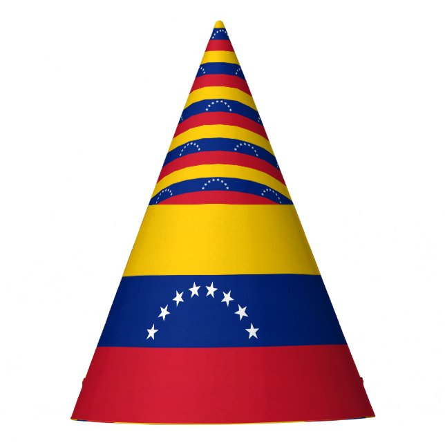 Gorro De Fiesta Bandera de Venezuela (Anverso)