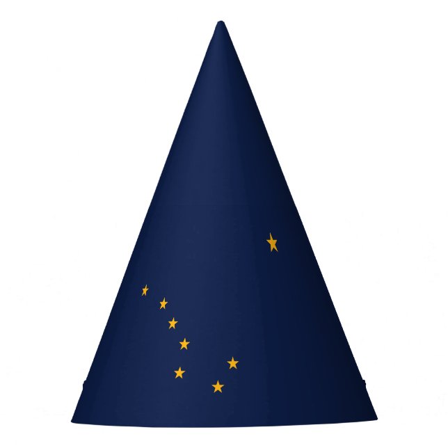 Gorro De Fiesta Bandera del estado de Alaska (Anverso)