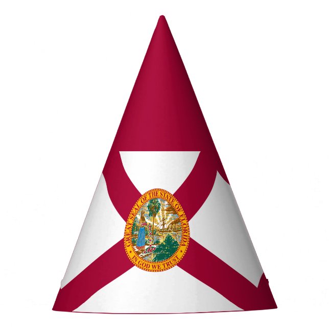 Gorro De Fiesta Bandera del estado de Florida (Anverso)